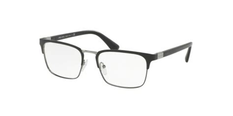 Prada PR54TV PR 54TV 1AB1O1 Black/Gunmetal.